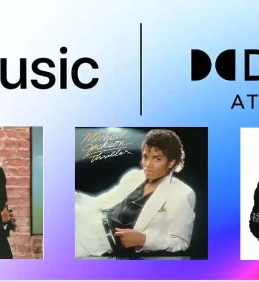Michael Jackson klasszikus albumai újrakeverve Dolby Atmos hangzásban az Apple Music platformján.